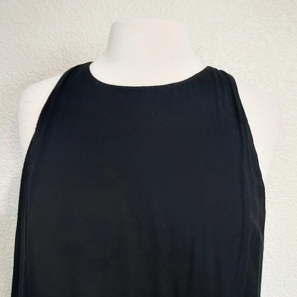 Bella Lux Black Comfy Tent Dress Size Large - Picture 3 of 13